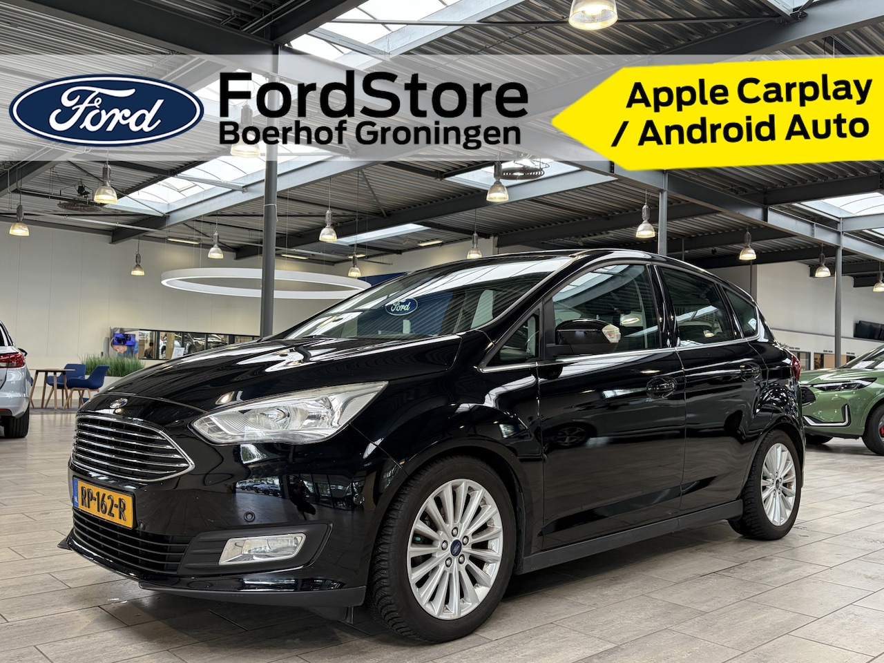 Ford C-Max - EcoBoost 125 pk Titanium | Trekhaak | Camera | Navi | Voorruitverw. | 4 seiz. banden | 100 - AutoWereld.nl