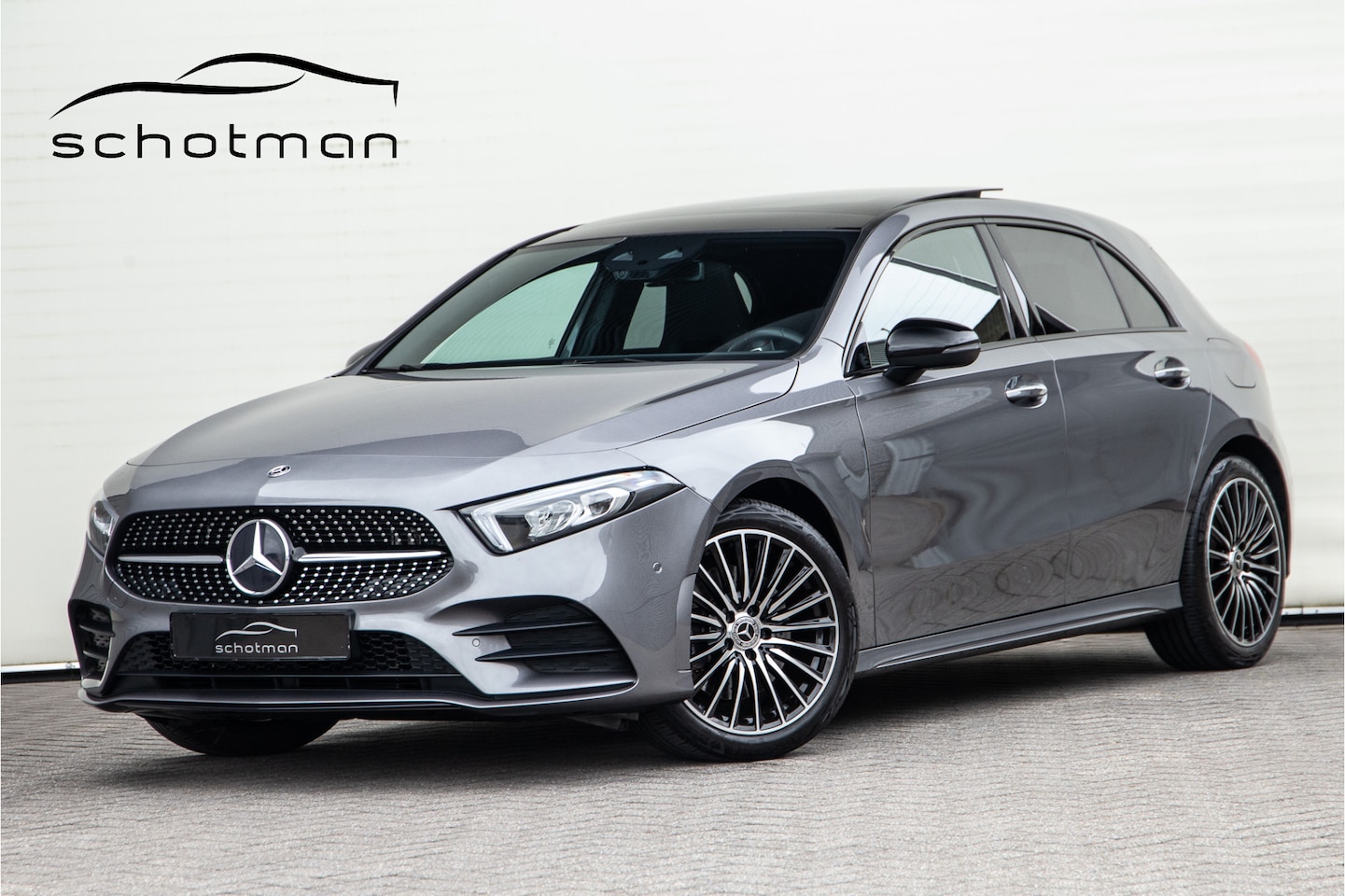Mercedes-Benz A-klasse - 250 e AMG Nightpack, Pano, Memory, Key-Less 2022 - AutoWereld.nl