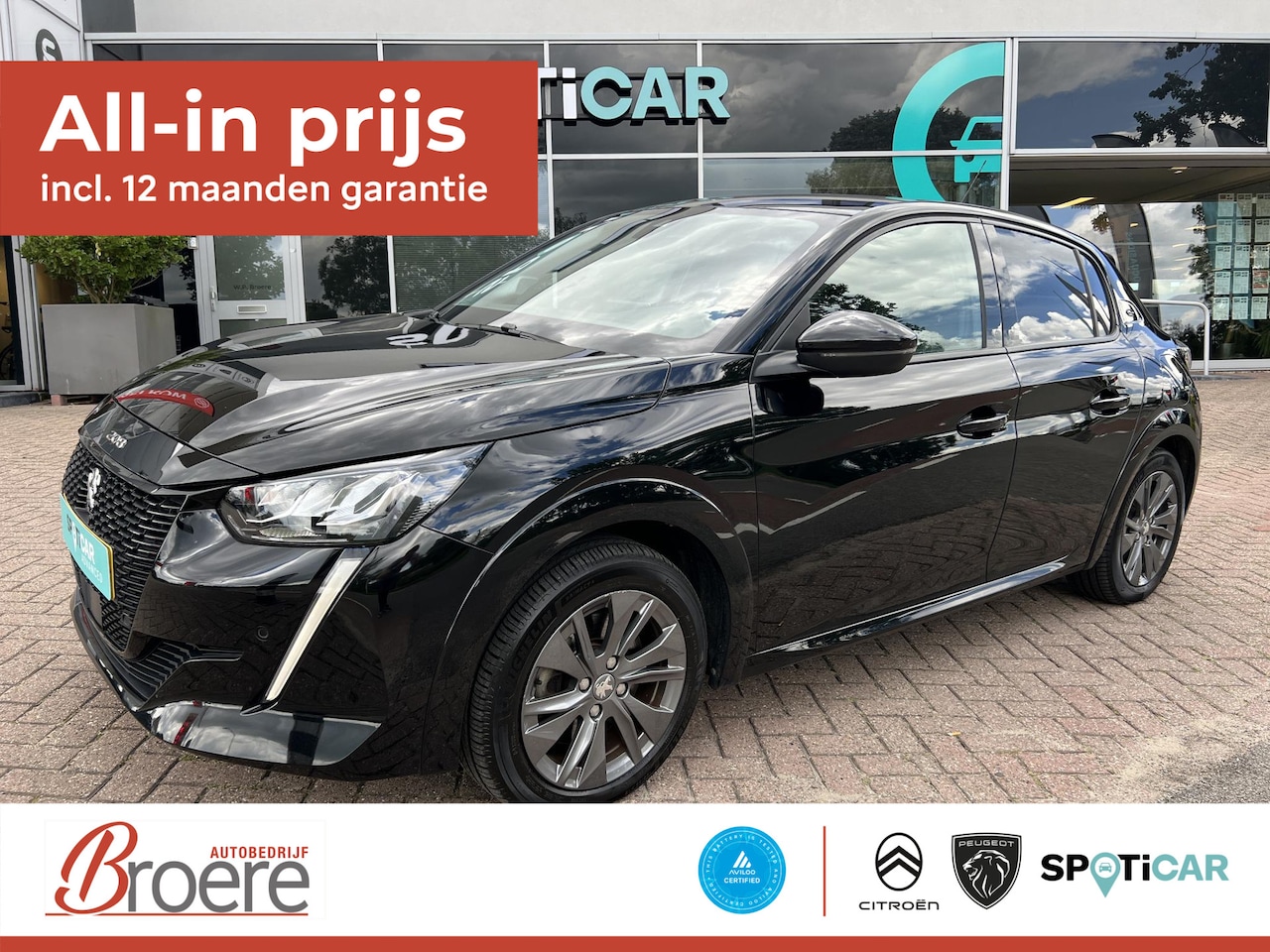 Peugeot e-208 - EV Allure 50 kWh 1-fase 136 pk Automaat - AutoWereld.nl