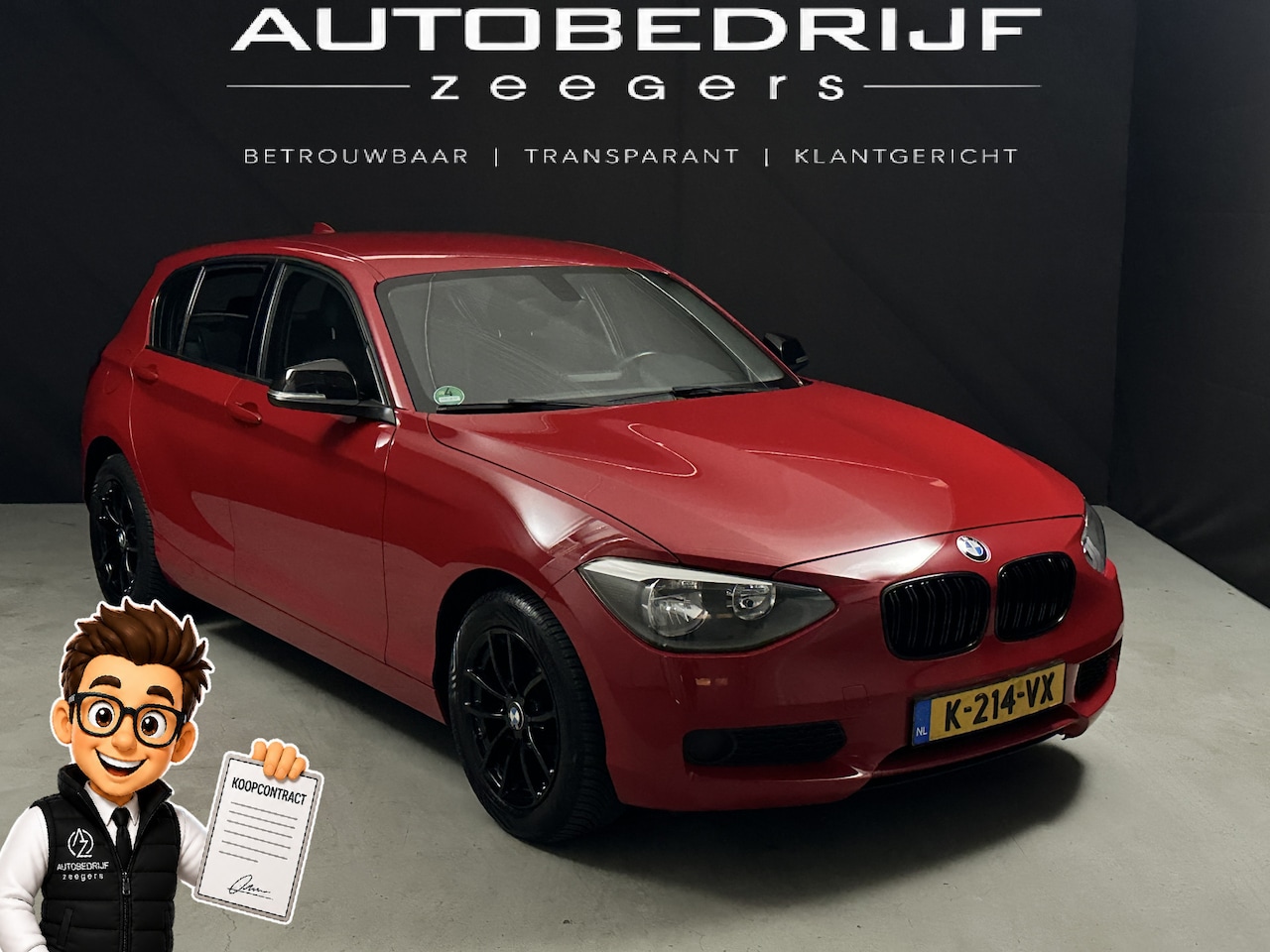 BMW 1-serie - 114i EDE *Heatseat*AC*Sport* - AutoWereld.nl