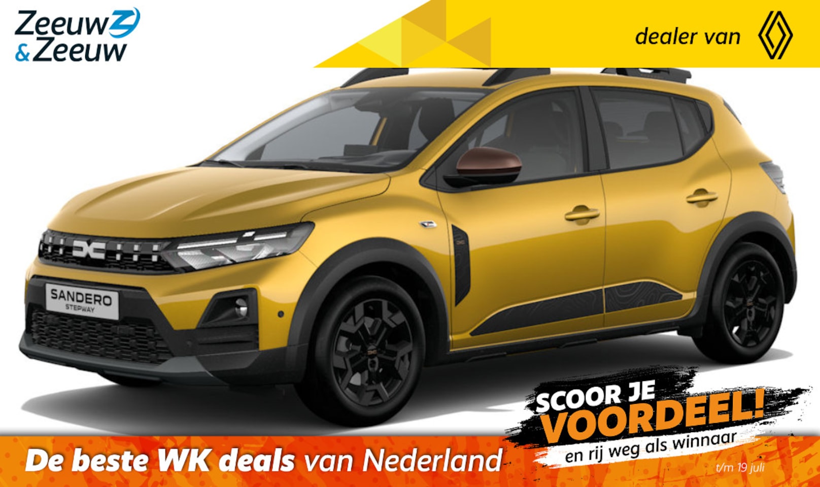 Dacia Sandero Stepway - TCe 110 limited edition 2X UIT VOORRAAD LEVERBAAR !! met € 2.000,- korting | 2,9% Actiefi - AutoWereld.nl