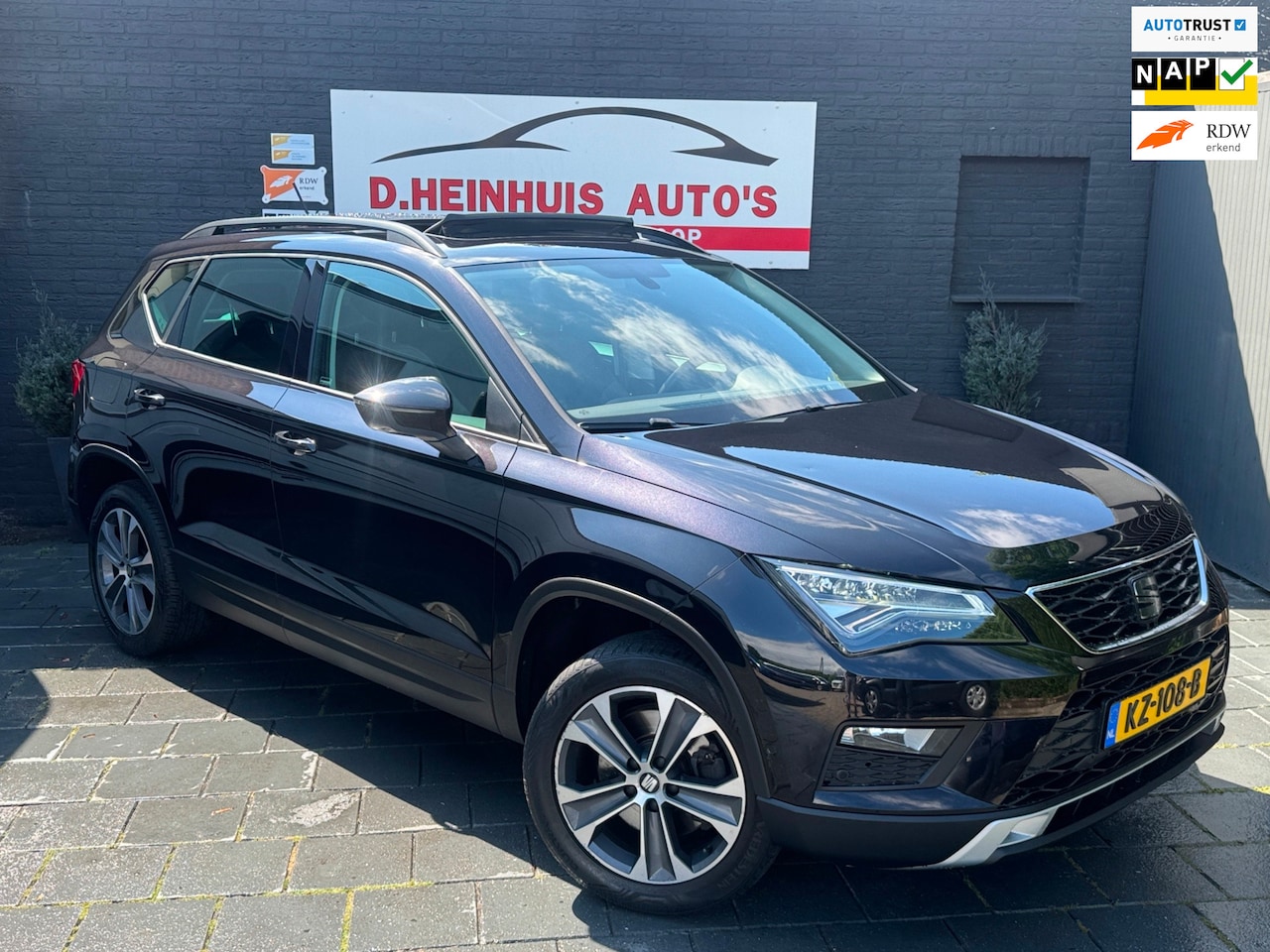 SEAT Ateca - 1.0 EcoTSI Style PANODAK|CRUISE|KLIMA|NAVI|CAMERA - AutoWereld.nl