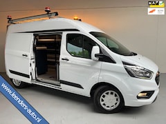 Ford Transit Custom - Servicewagen 340 2.0 TDCI 130PK L2H2 Trend MHEV Inrichting, Omvormer, Imperiaal, Trekhaak,