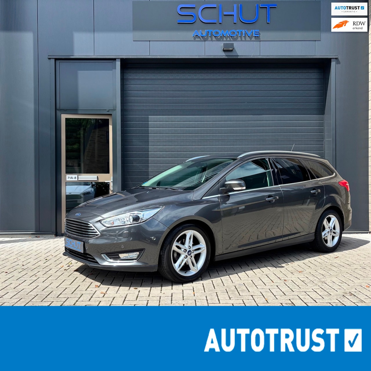 Ford Focus Wagon - 125pk Titanium XENON | CLIMA | SONY SOUNDYSYTEM C| LED | STOELVERWARMING | 17INCH | CRUISE - AutoWereld.nl