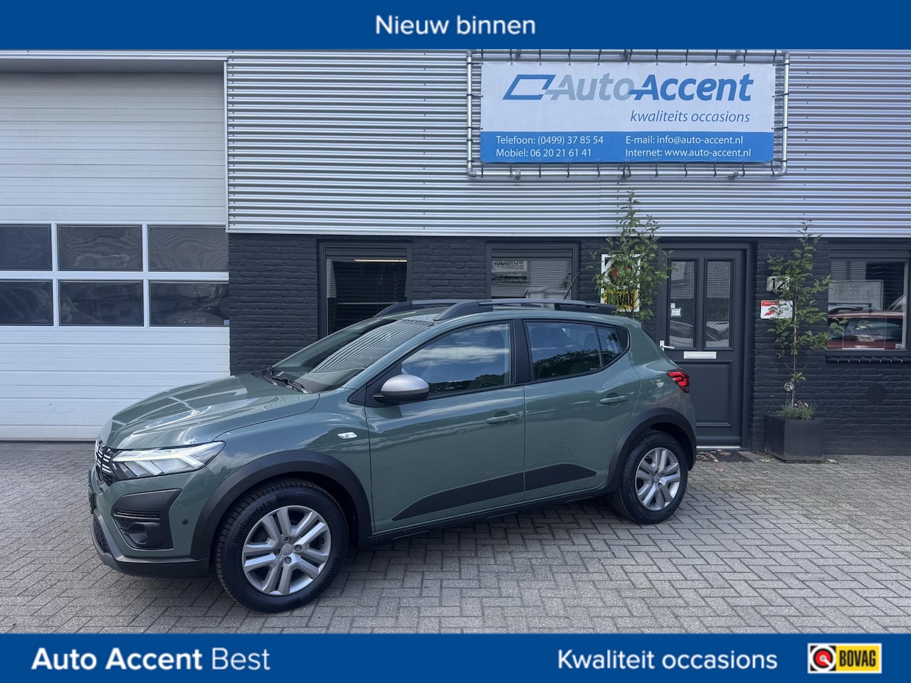 Dacia Sandero Stepway - 1.0 TCe 90 Comfort Navi/Camera/Klima/65dkm... - AutoWereld.nl
