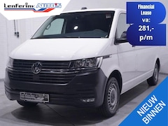 Volkswagen Transporter - 2.0 TDI 110 pk L2H1 Airco, Achterklep, Camera Opbergkasten Laadruimte, PDC achter, 2-Zits