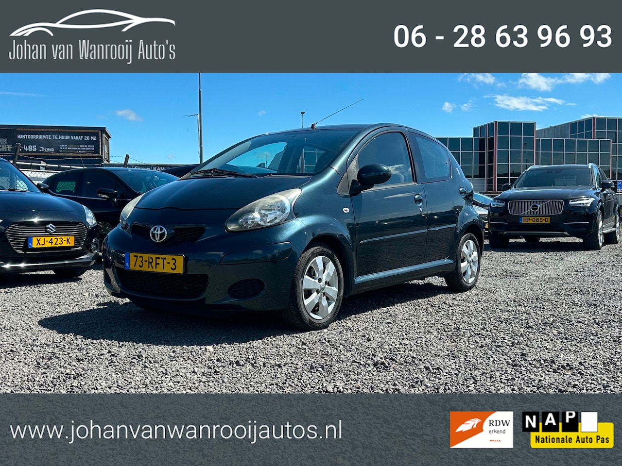 Toyota Aygo - 1.0-12V Aspiration Green Navigator/AIRCO/AUTOMAAT - AutoWereld.nl