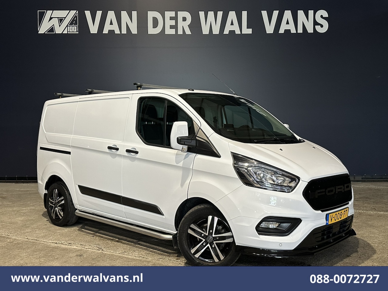Ford Transit Custom - 2.0 TDCI L1H1 Sport Raptor Grill Euro6 Airco | Navigatie | LM Velgen | LED | Cruisecontrol - AutoWereld.nl