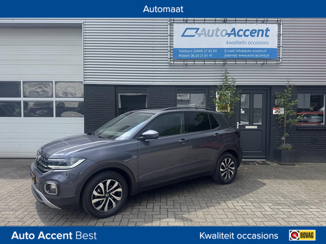 Volkswagen T-Cross - 1.0 TSI Style Klima/Camera/Prive-glass/72dkm... - AutoWereld.nl