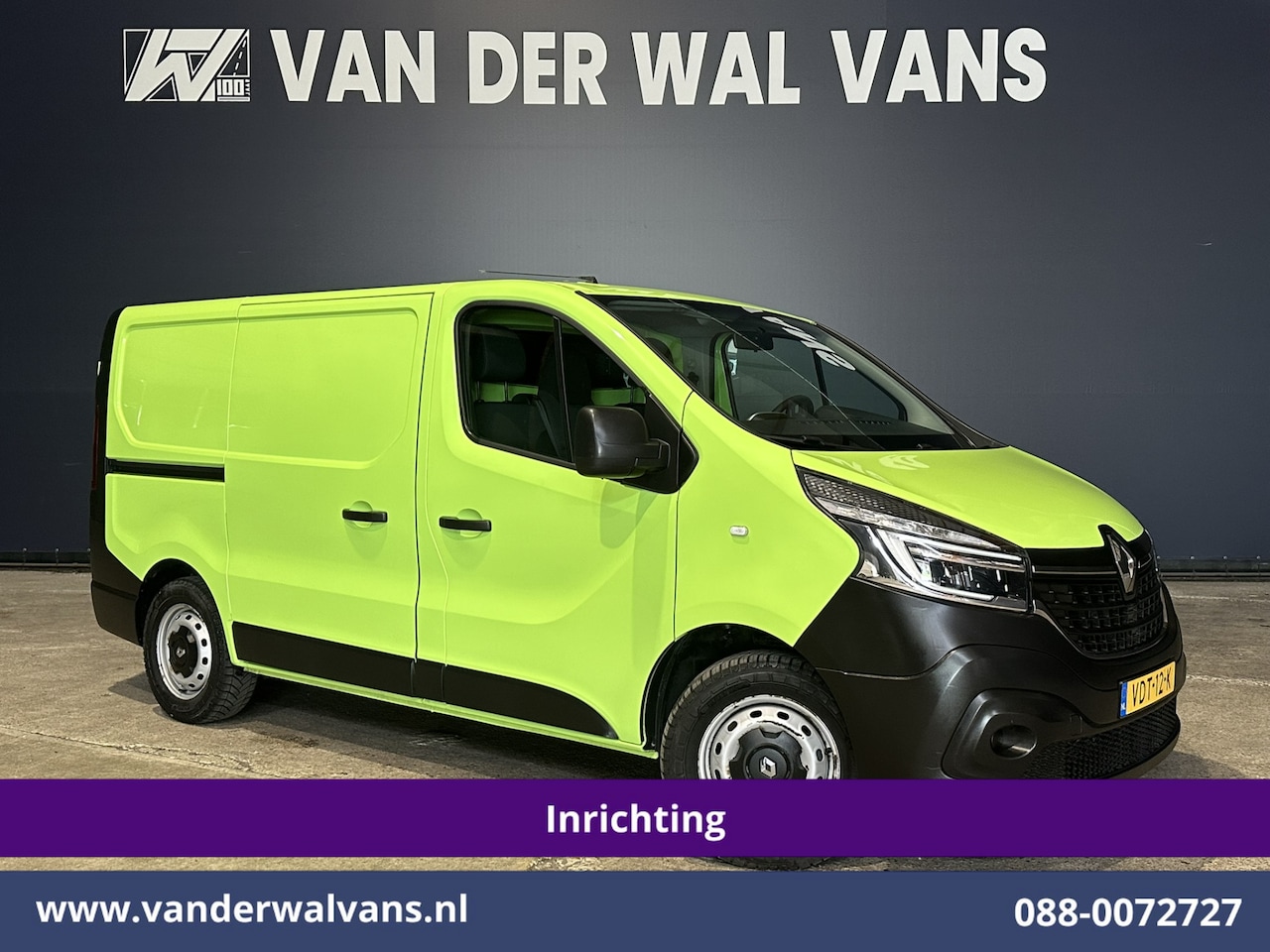 Renault Trafic - 1.6 dCi L1H1 Inrichting Euro6 Airco | Navigatie | LED | Trekhaak | Cruisecontrol Parkeerse - AutoWereld.nl