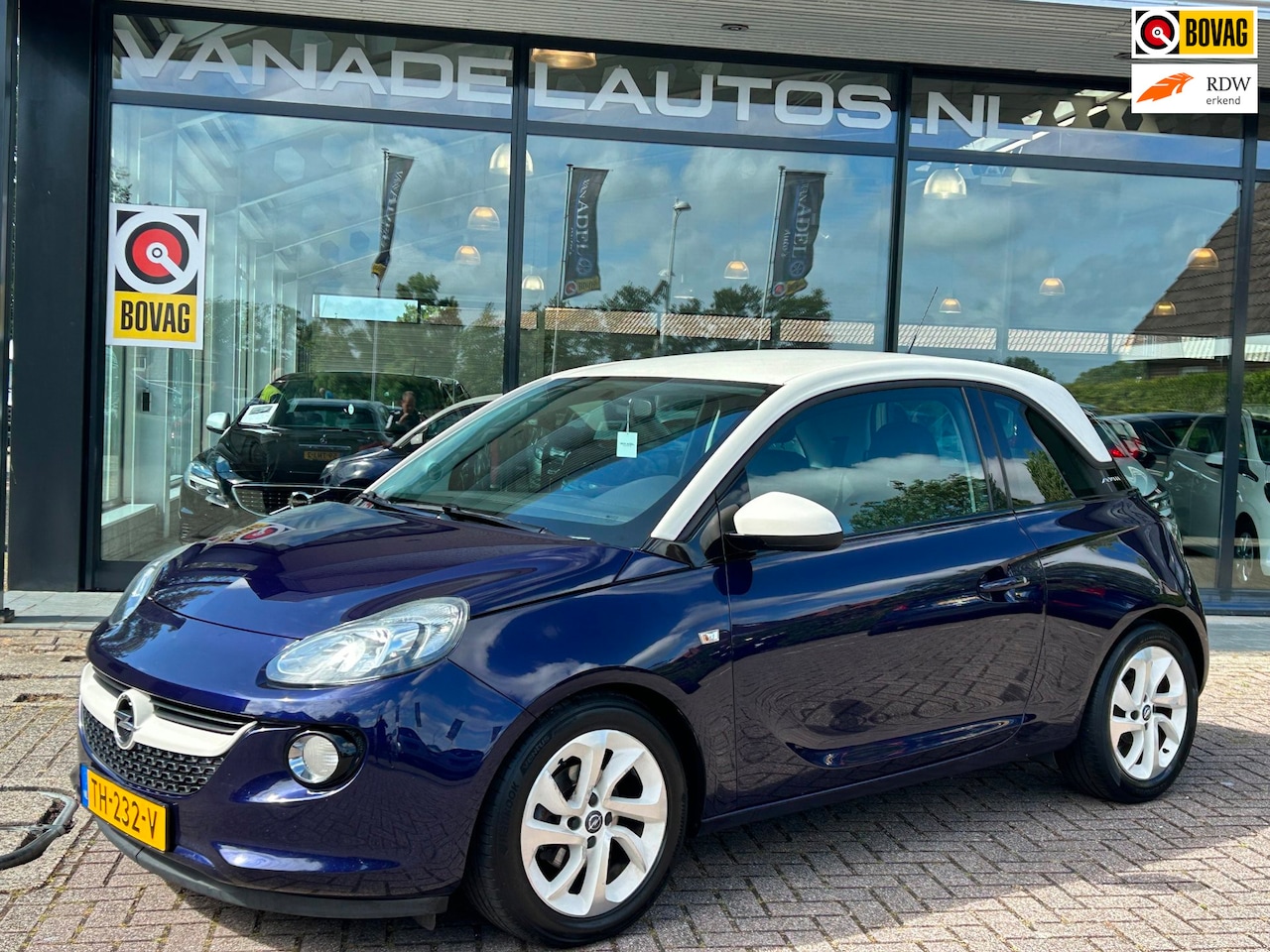 Opel ADAM - 1.2 Glam Airco Cruise Volledig Dealeronderhouden! - AutoWereld.nl