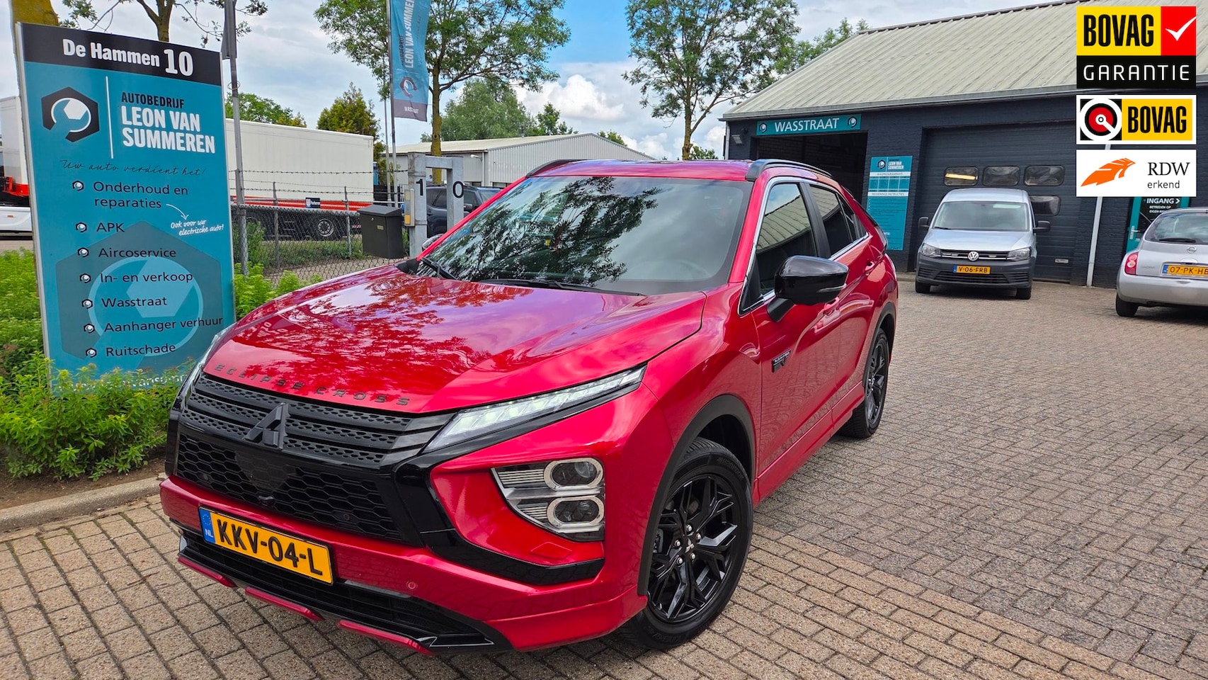 Mitsubishi Eclipse Cross - 2.4 PHEV Business Intense+ Automaat 4WD l Dealer onderhouden l Trekhaak l Dodehoek detecti - AutoWereld.nl