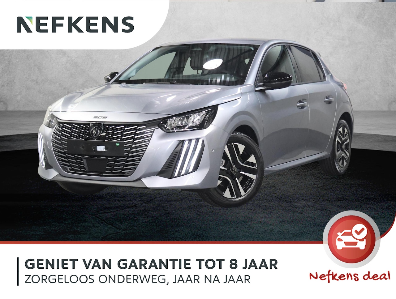 Peugeot 208 - Hybrid 100 e-DCS6 Allure | Camera Voor/Achter | Dodehoekdetectie | ClimateControl | Naviga - AutoWereld.nl