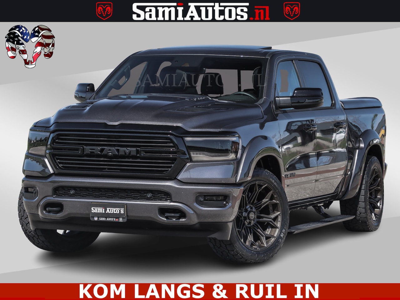 Dodge Ram Pick Up - HULK PACK | 360 CAMERA | ADAPTIVE CRUSE | PANODAK | VOLLE UITVOERING | LARAMIE NIGHT | 5.7 - AutoWereld.nl