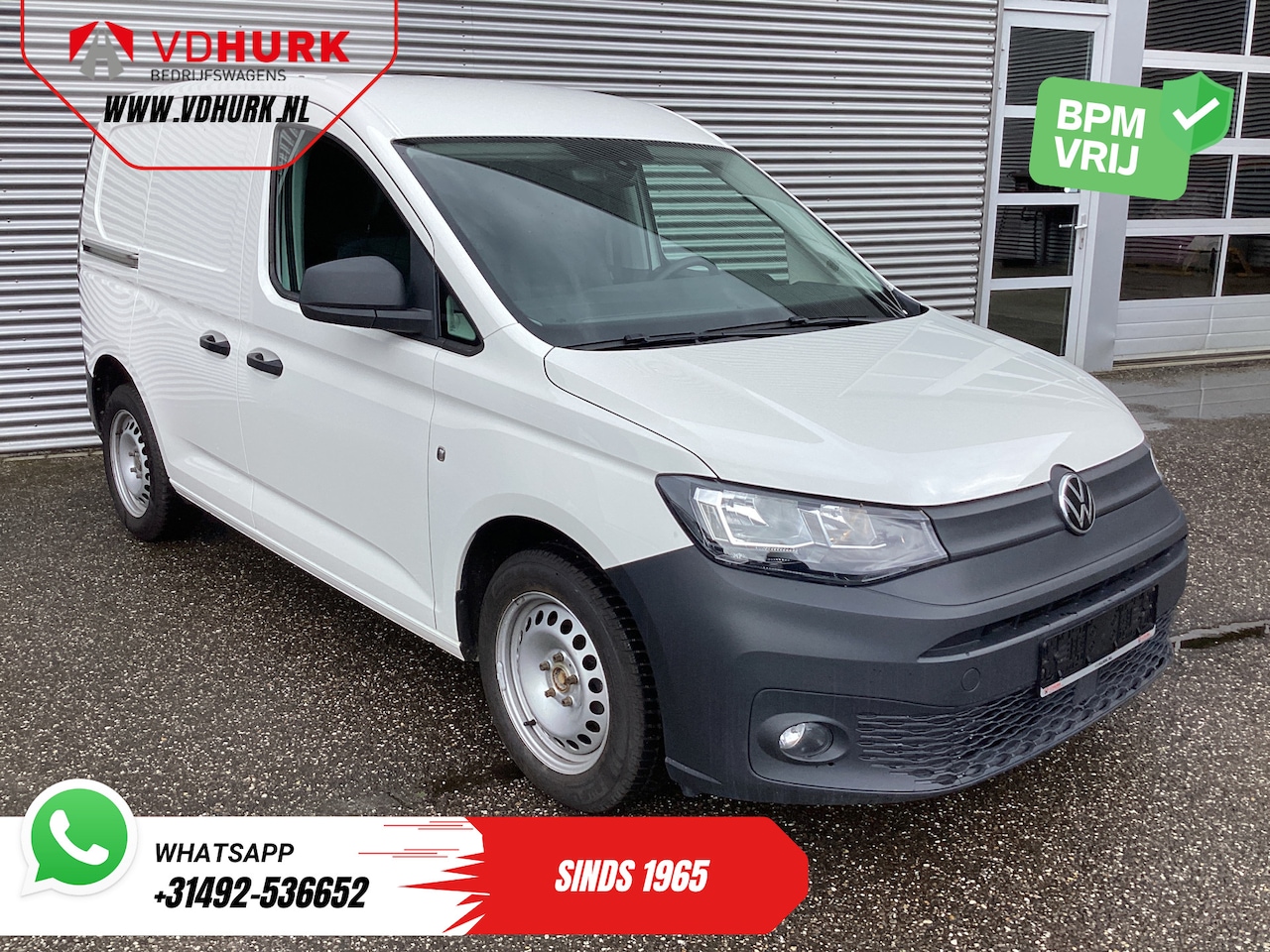 Volkswagen Caddy Cargo - 2.0 TDI 100 pk Omvormer/ Sortimo/ Cruise/ Airco/ DAB - AutoWereld.nl