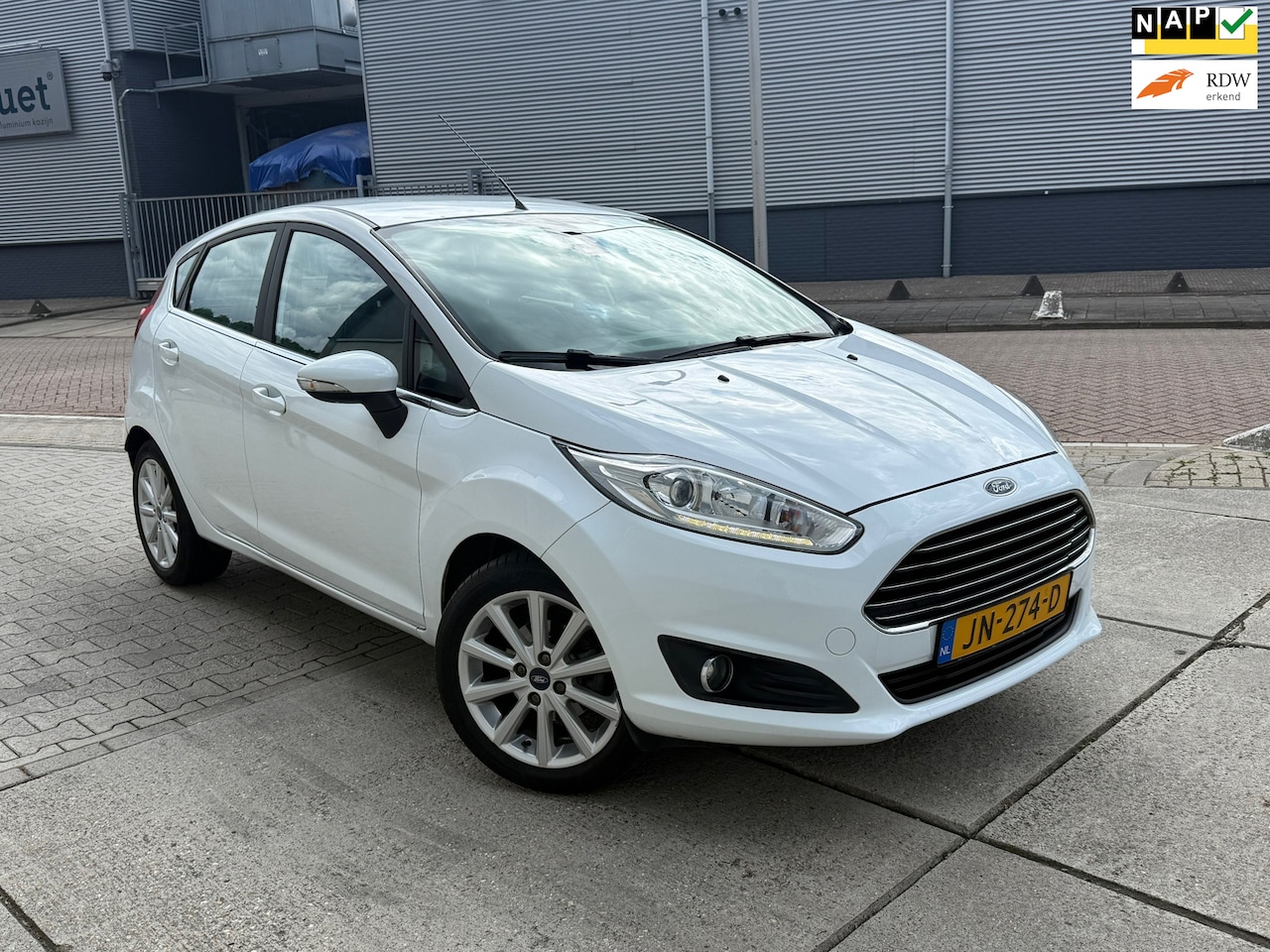 Ford Fiesta - 1.0 EcoBoost Titanium Cruise NEW APK CLIMA - AutoWereld.nl