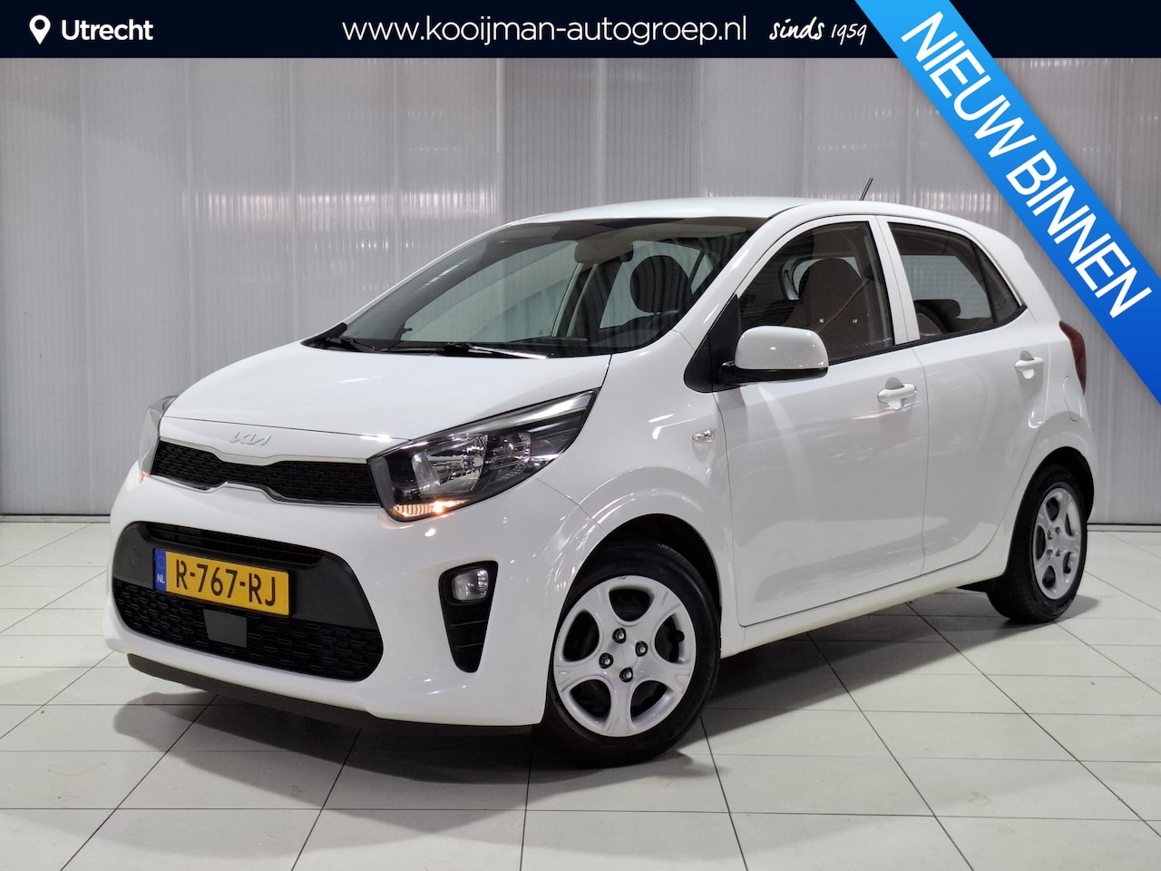 Kia Picanto - 1.0 DPi ComfortLine Bluetooth, cruise control, Airco - AutoWereld.nl