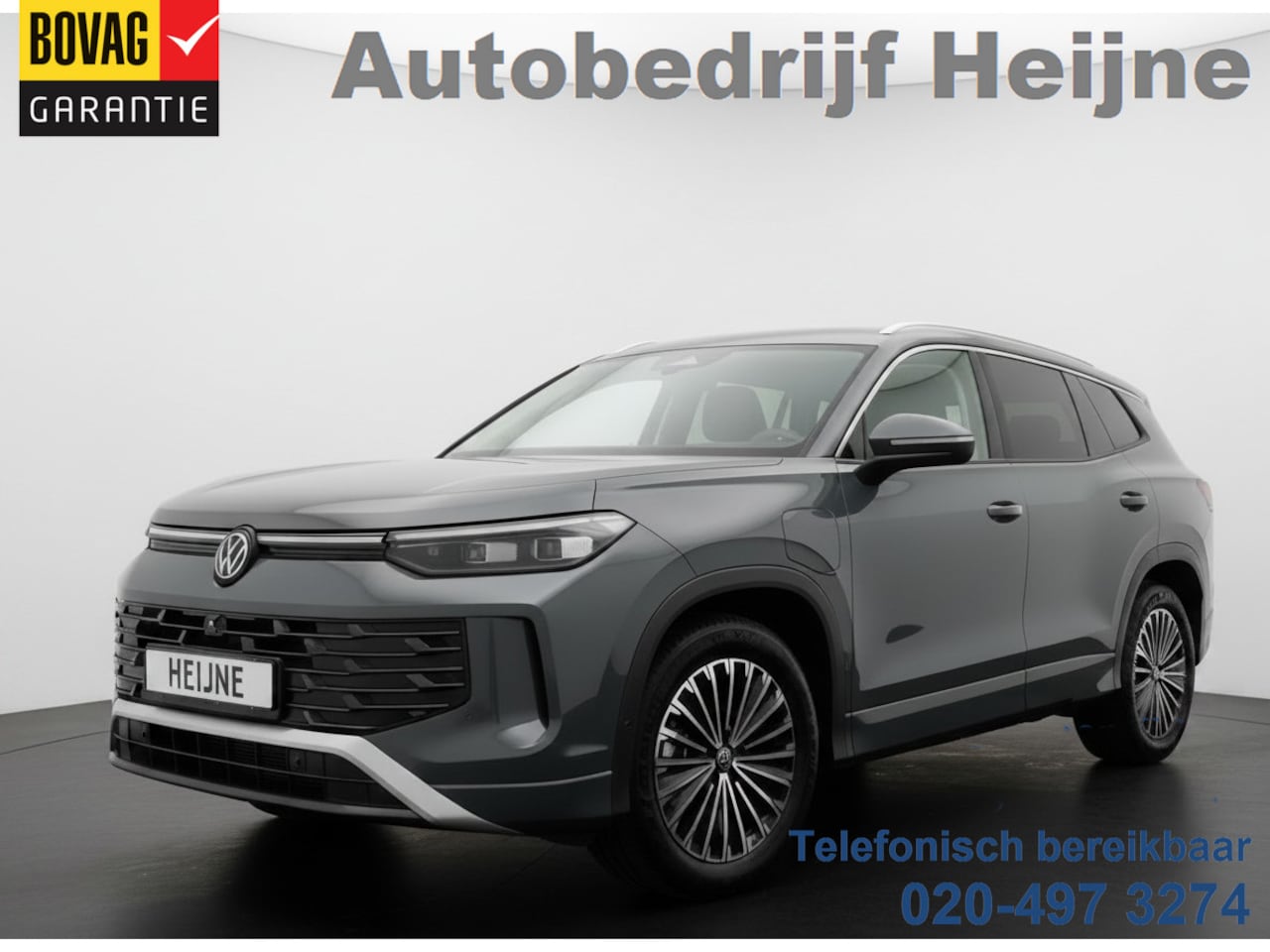 Volkswagen Tayron - 1.5 eHybrid PHEV 204PK ELEGANCE 360CAMERA/NAVI/SFEERVERL/ PLUG-IN HYBRIDE - AutoWereld.nl
