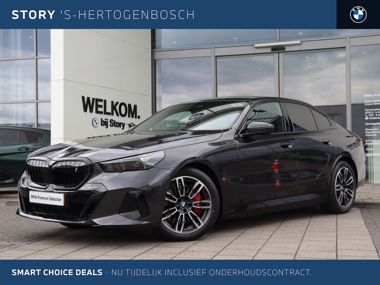 BMW i5 - eDrive40 M Sport / Panoramadak / Comfort Access / Stoelventilatie / Adaptieve LED / Harman - AutoWereld.nl
