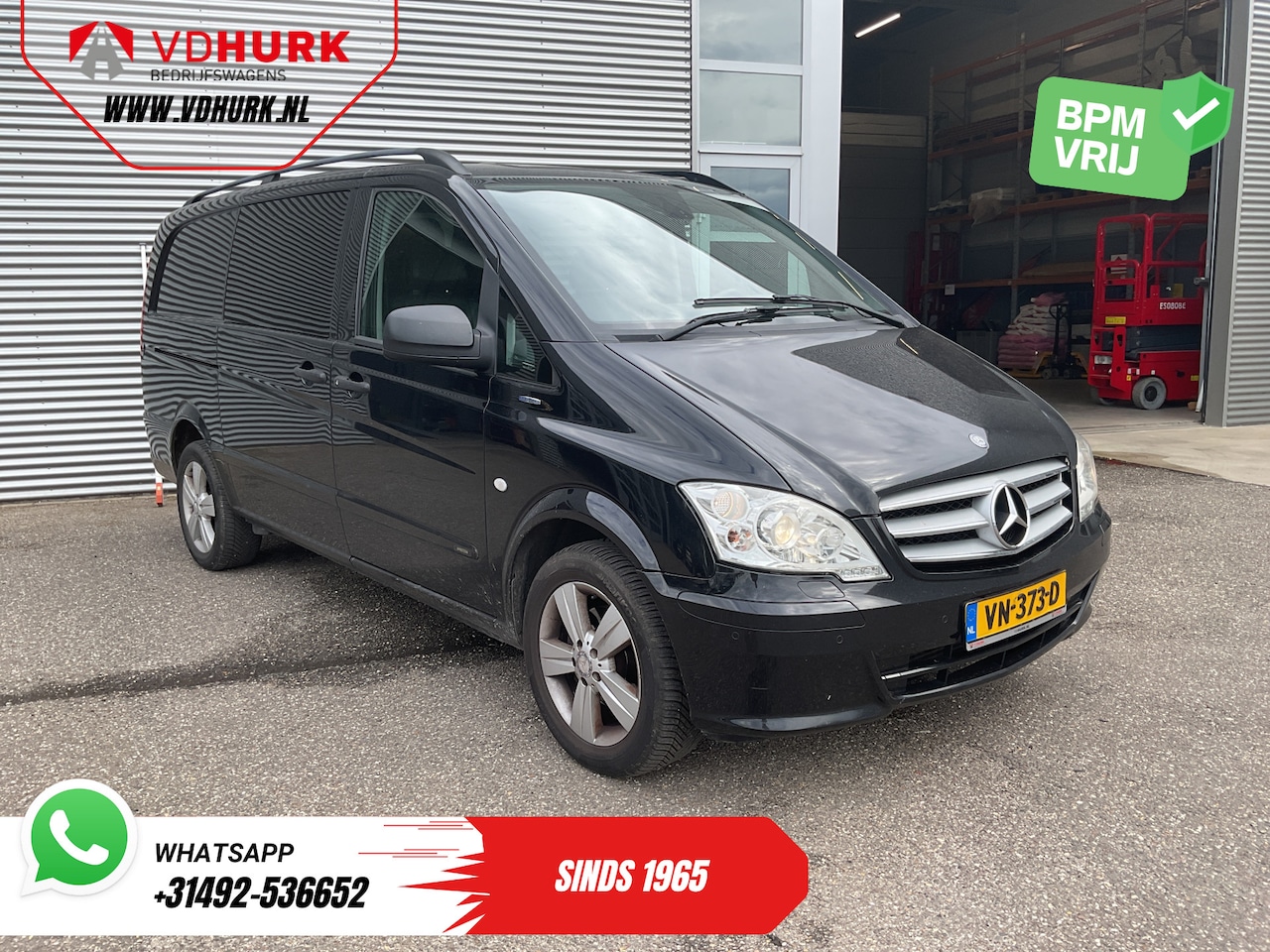 Mercedes-Benz Vito - 116 CDI Aut. DC Dubbel Cabine MARGE EXPORT Xenon/ Pano/ 2.5t Trekverm./ Leder/ Airco/ Navi - AutoWereld.nl