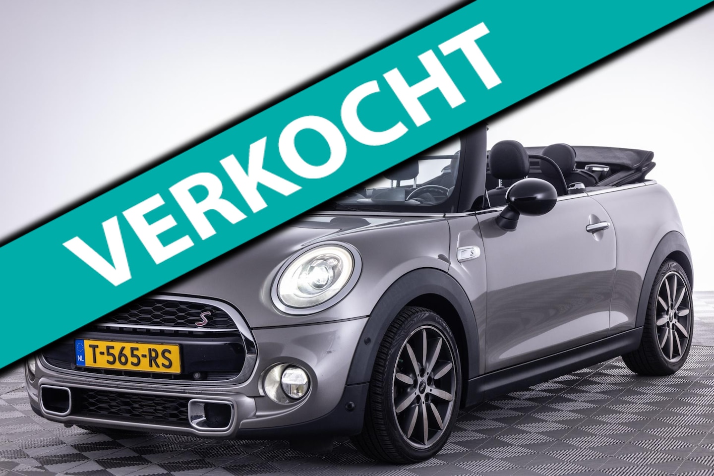 MINI Cabrio - Cooper S Aut 2.0 192 PK Chili Serious Business|Harman Kardon|Head Up|Leder| - AutoWereld.nl