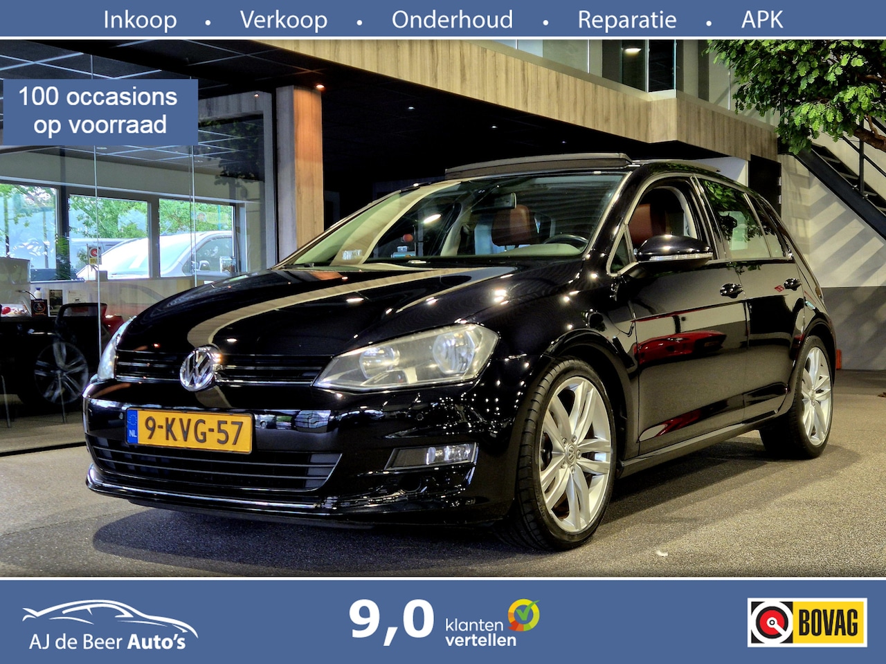 Volkswagen Golf - 1.4 TSI ACT Highline Panorama | Volleder | Verw. stoelen | Clima | 18"LMV - AutoWereld.nl