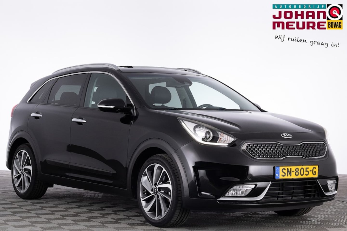Kia Niro - 1.6 GDi Hybrid Edition | SCHUIFDAK ✅ 1e Eigenaar . - AutoWereld.nl