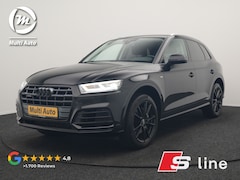 Audi Q5 - 50 TFSI e Quattro S Line PHEV 300pk Dealer O.H. | Trekhaak Af Fabriek | Sportstoelen Verwa
