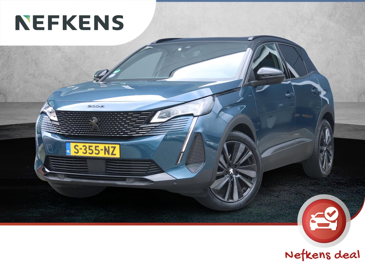 Peugeot 3008 - 1.2 PureTech GT 1ste eigenaar | Panorama | FOCAL HI-FI | Black Pack | Navigatie | All-seas - AutoWereld.nl