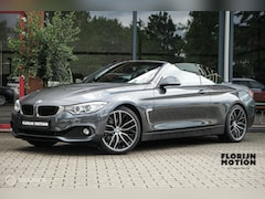 BMW 4-serie Cabrio - 428i Sport | 19 Inch | Stoelverwarming | Mineral Grau | Cruise | Lage KM | Hardtop | Trekh