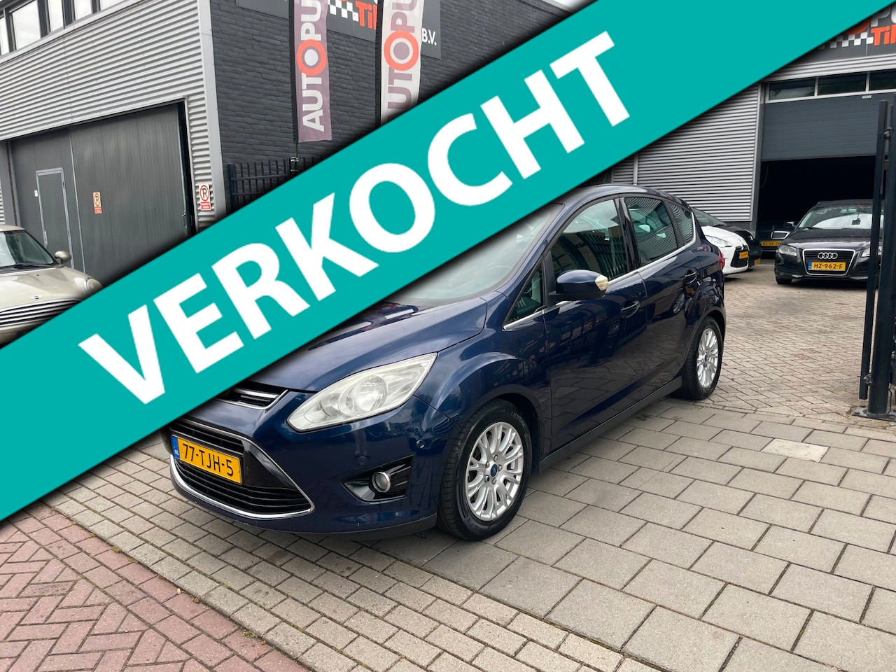 Ford C-Max - 1.6 EcoBoost Titanium 2e Eigenaar! Trekhaak Airco NAP APK - AutoWereld.nl