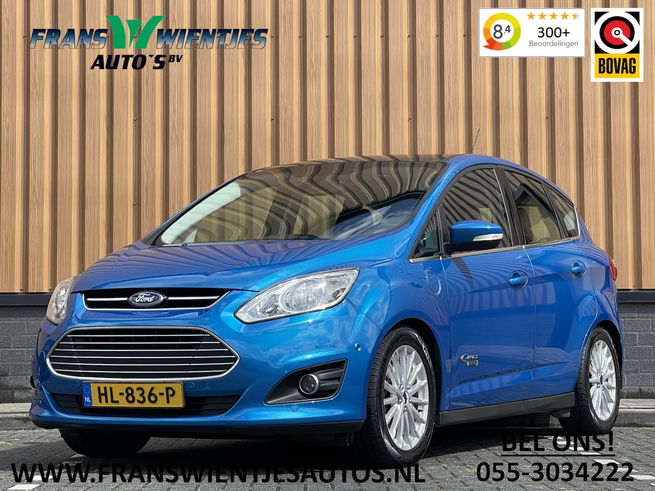 Ford C-Max - 2.0 Plug-in Hybrid Titanium Plus | Leder | Camera | Panoramadak | Stoelverwarming | Elektr - AutoWereld.nl