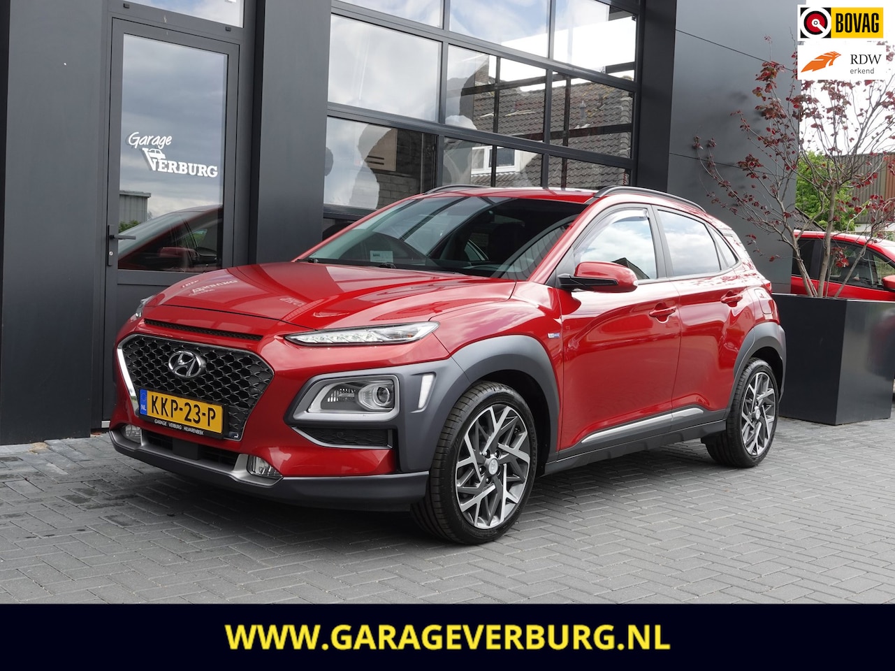 Hyundai Kona - 1.6 GDI HEV Fashion Design Sky Automaat (Navi,Camera,AdaptCruise,Stuur+Stoelverwarming/Ven - AutoWereld.nl