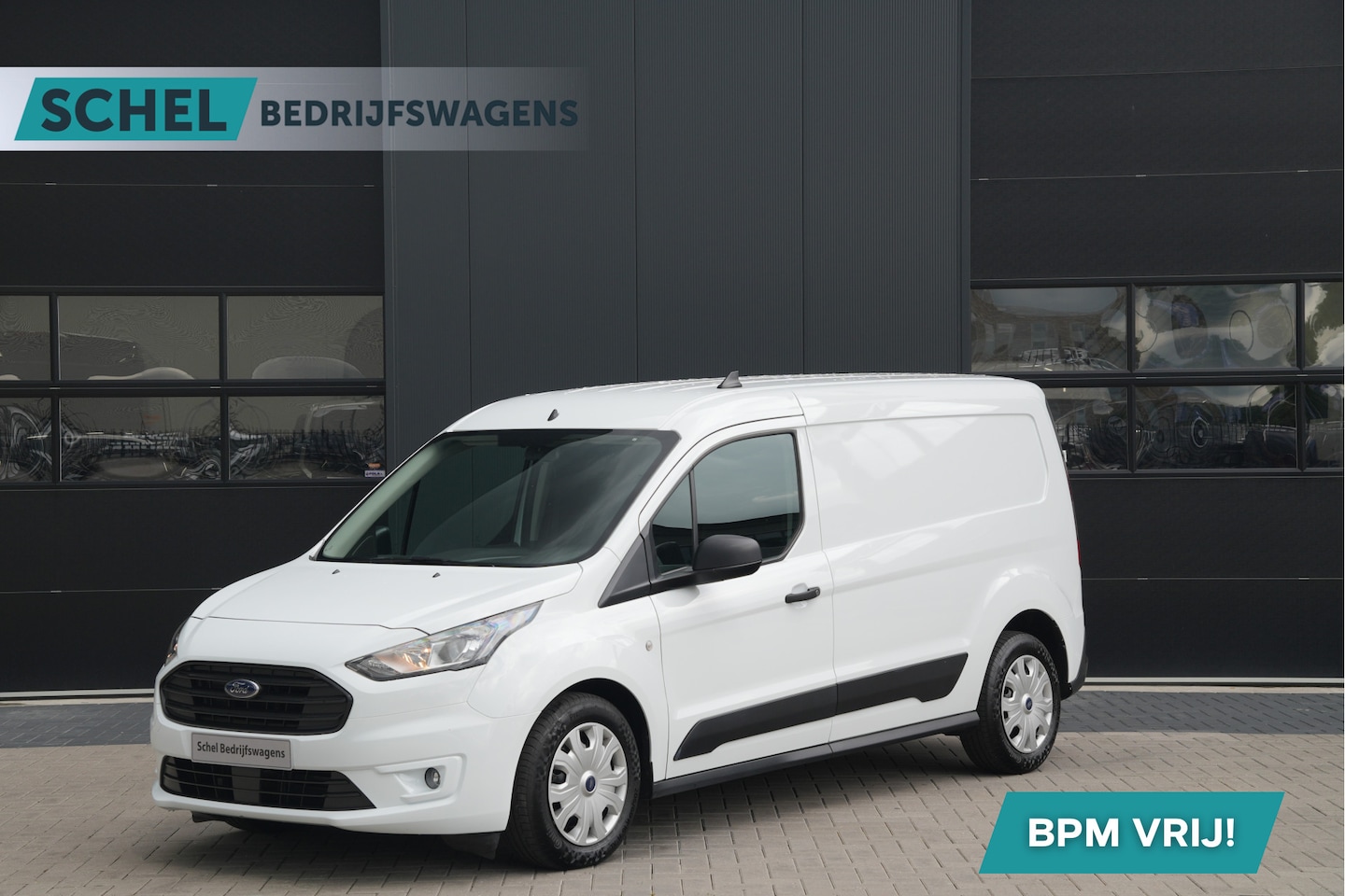 Ford Transit Connect - 2.0 EcoBlue L2 Trend 102pk - PDC - Airco - Bluetooth - Elek ramen - Rijklaar - AutoWereld.nl
