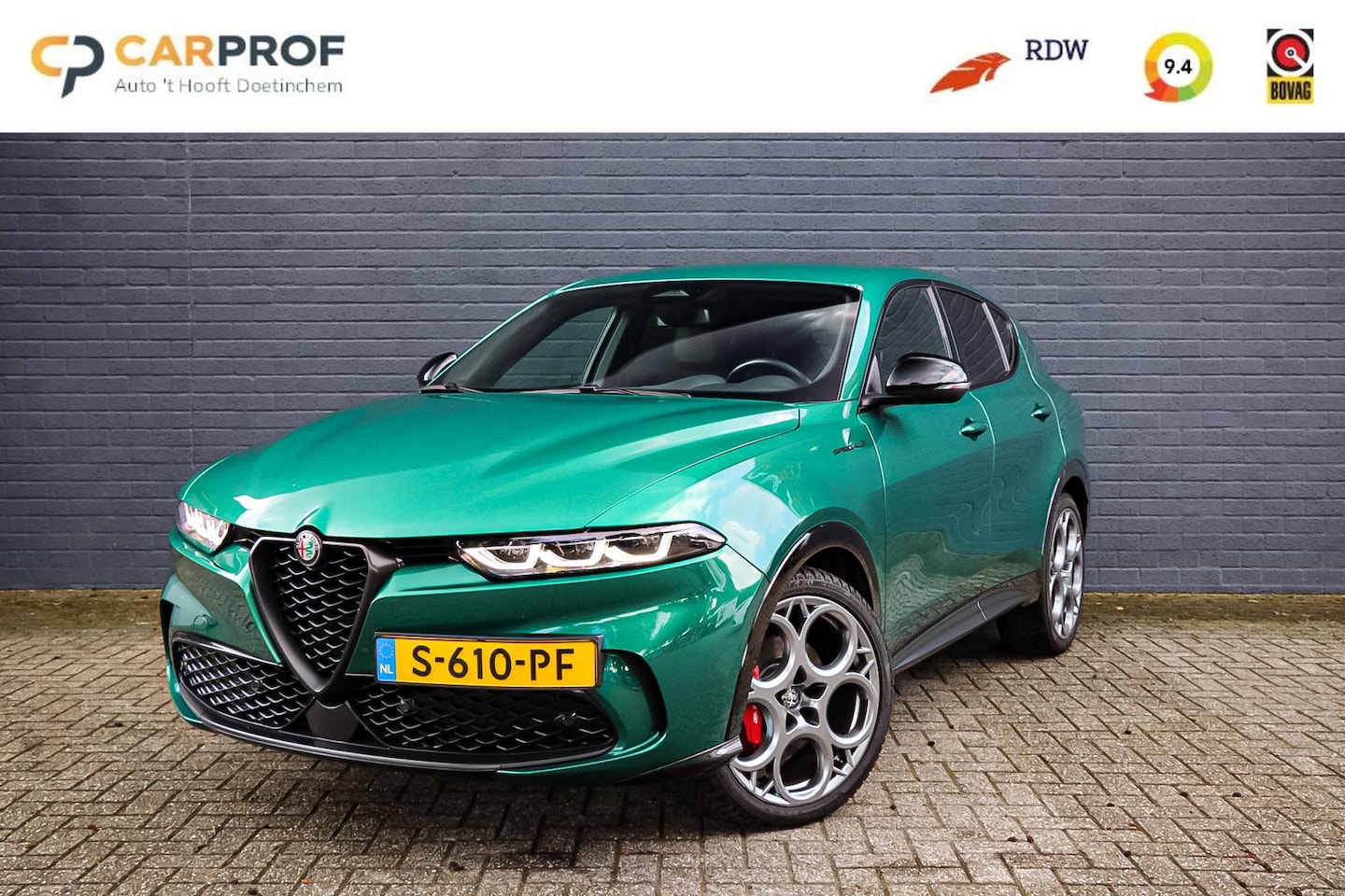 Alfa Romeo Tonale - 1.5T Hybrid Edizione Speciale ACC / APPLE CARPLAY / HALF LEDER - AutoWereld.nl