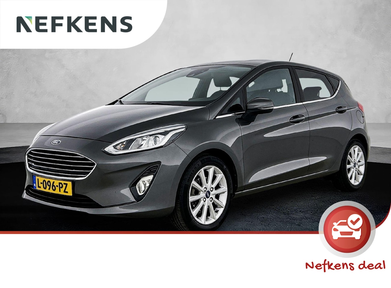 Ford Fiesta - 1.0 100pk Titanium | Apple Carplay/Android Auto | Climate Control | Cruise Control | 16"LM - AutoWereld.nl