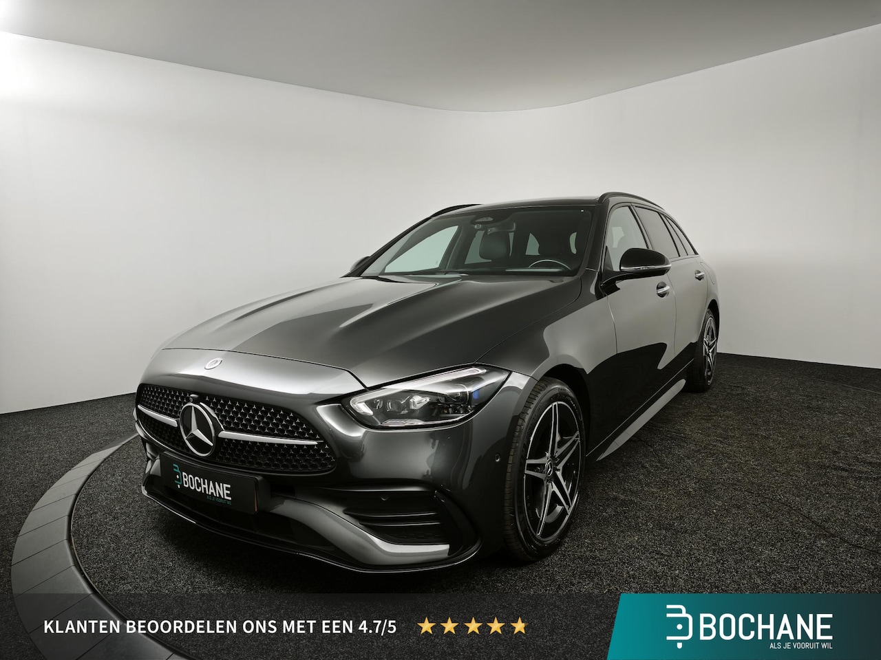 Mercedes-Benz C-klasse Estate - 300 e AMG Line | Panoramadak | Stoelverwarming | 360° Camera | Navigatie | - AutoWereld.nl