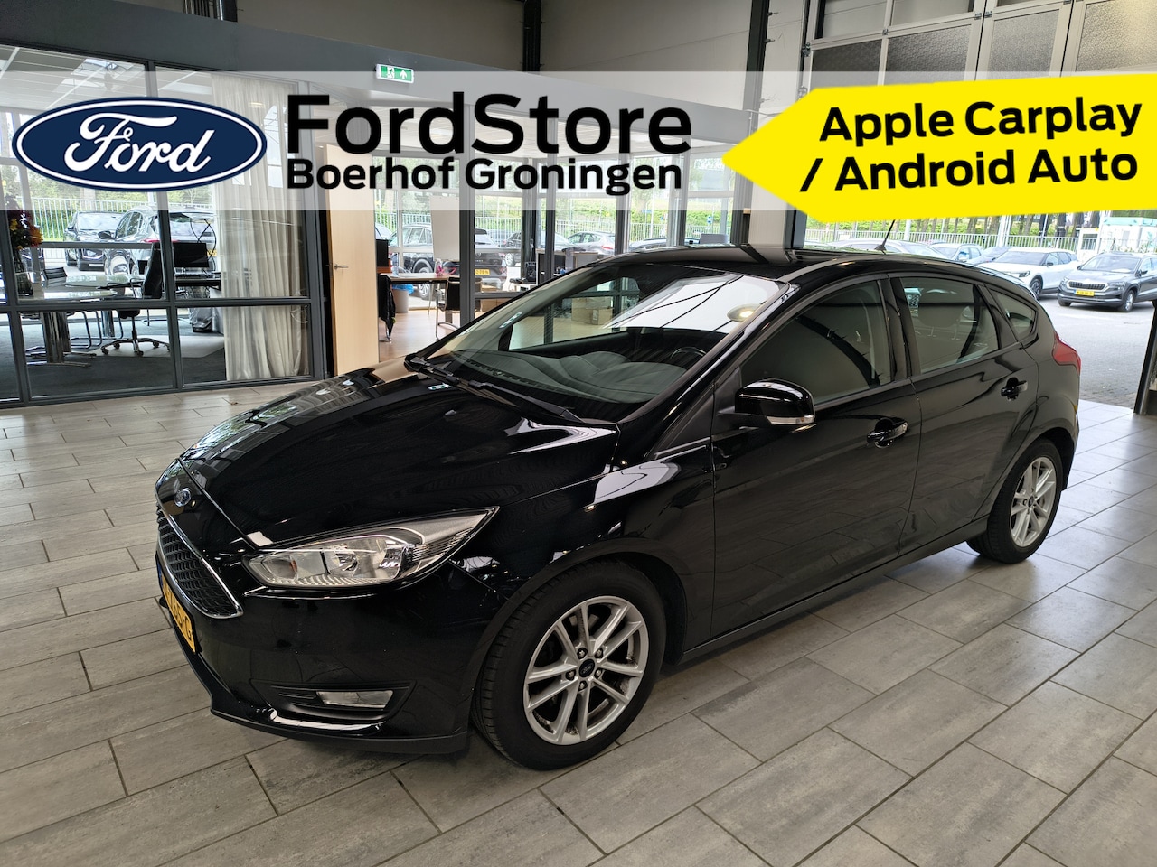 Ford Focus - EcoBoost 125 pk Edition | Navi | Apple Carplay / Android Auto | Cruise | Parkeersens. | ze - AutoWereld.nl