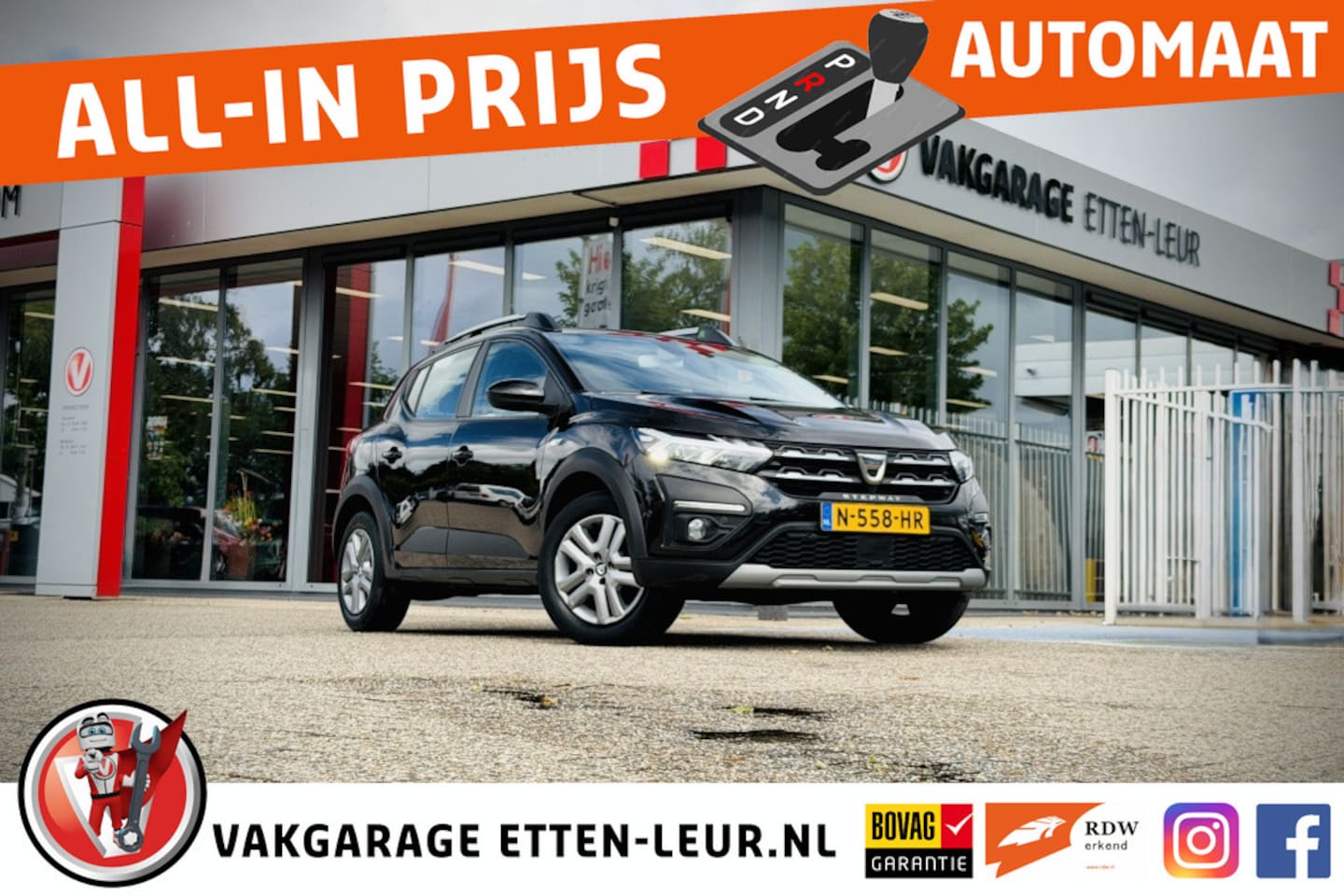 Dacia Sandero Stepway - 1.0 TCe Comfort | CLIMA | CAMERA | CRUISE - AutoWereld.nl