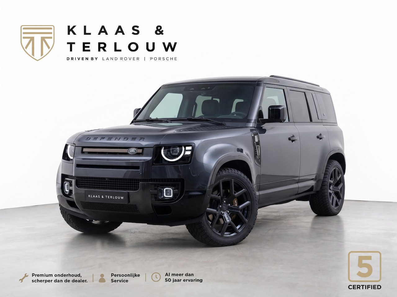 Land Rover Defender 110 - 2.0 P300e 110 X-Dynamic SE | NP € 130.093,- | 5 Year Edition | Bronze Tailored | Schuifkan - AutoWereld.nl