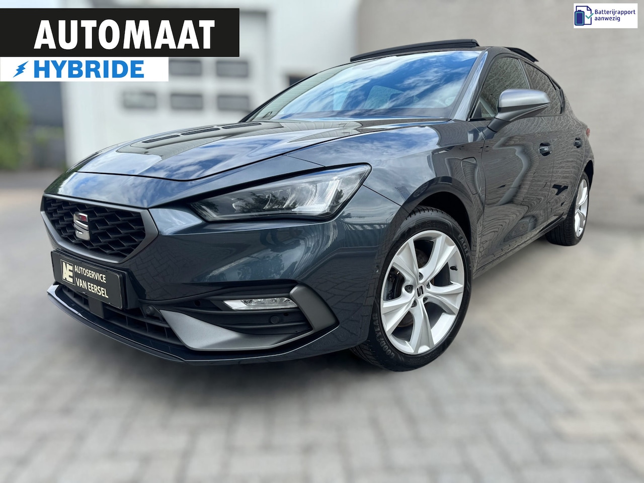 SEAT Leon - 1.4 TSI eHybrid PHEV FR Business Intense PANORAMADAK / CAMERA / STOELVERWARMING / CARPLAY - AutoWereld.nl