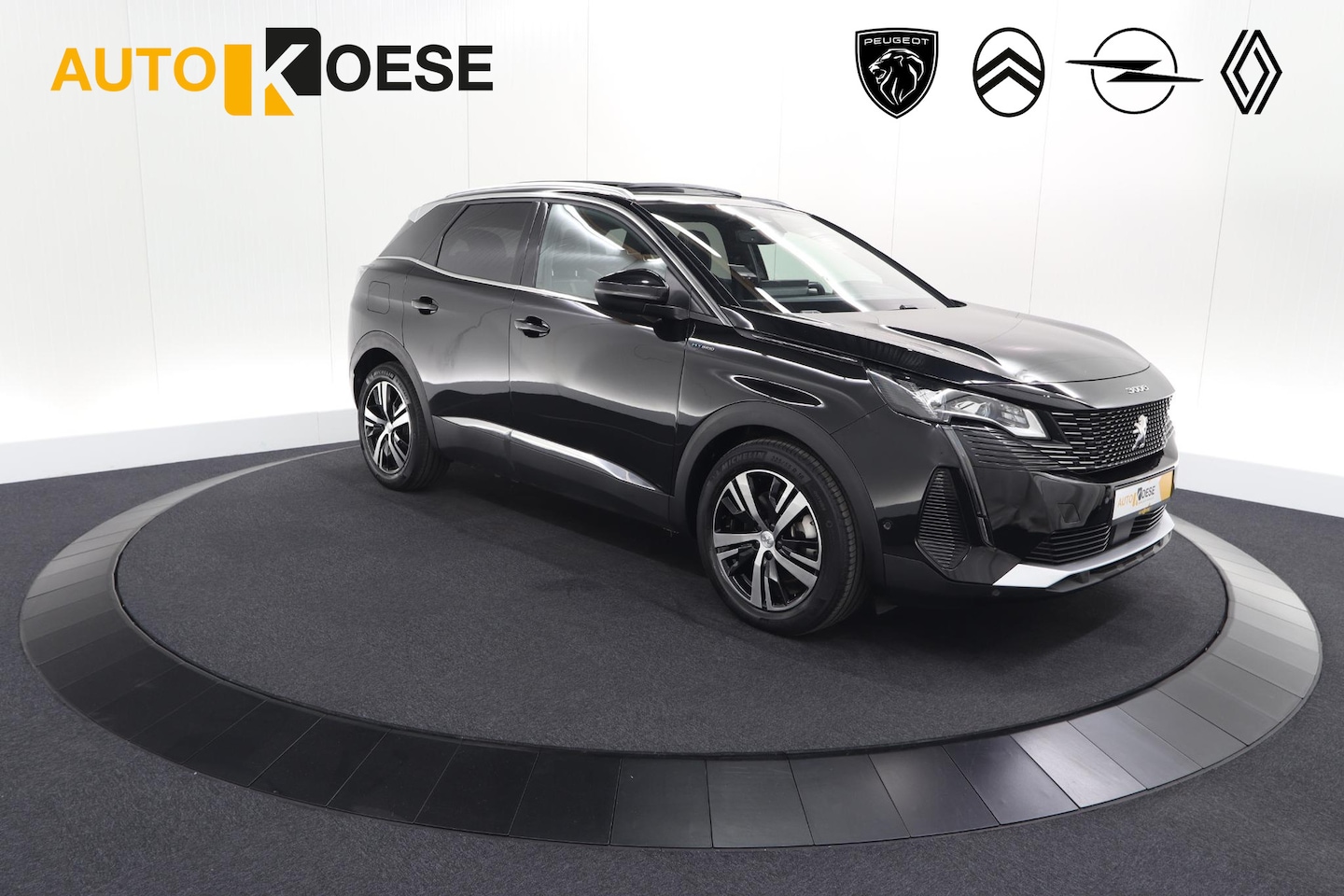 Peugeot 3008 - 1.6 HYbrid 225 GT | Panoramadak | Adaptieve Cruise Control | Dodehoekdetectie | Camera - AutoWereld.nl