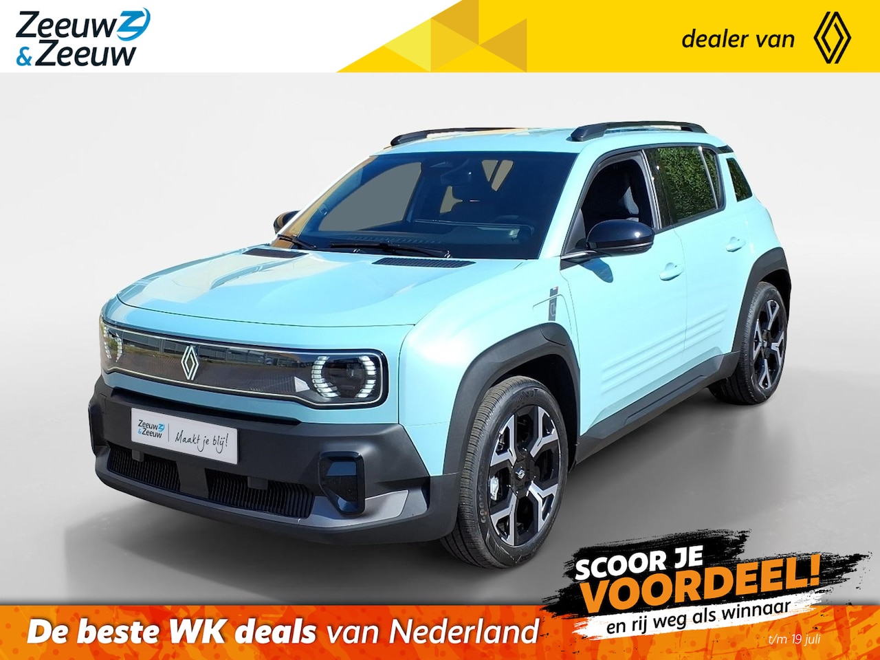 Renault 4 - comfort range techno 52 kWh | € 4.516,- korting | Stoel & Stuurverwarming | Android Auto & - AutoWereld.nl