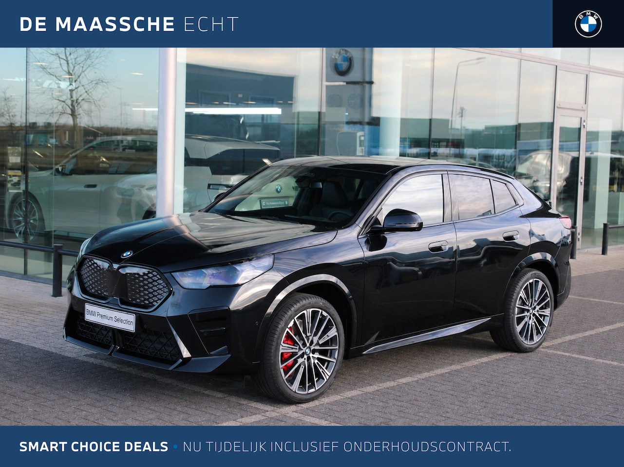 BMW iX2 - eDrive20 M Sport / Trekhaak / Sportstoelen / Adaptieve LED / Head-Up / M Adaptief onderste - AutoWereld.nl