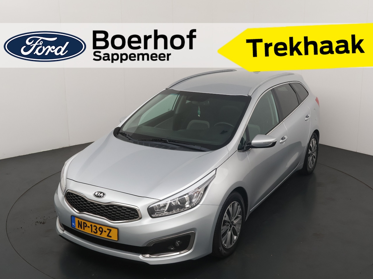 Kia Cee'd Sportswagon - 1.6 GDI DynamicLine | Trekhaak | Camera | Navi | Clima | - AutoWereld.nl