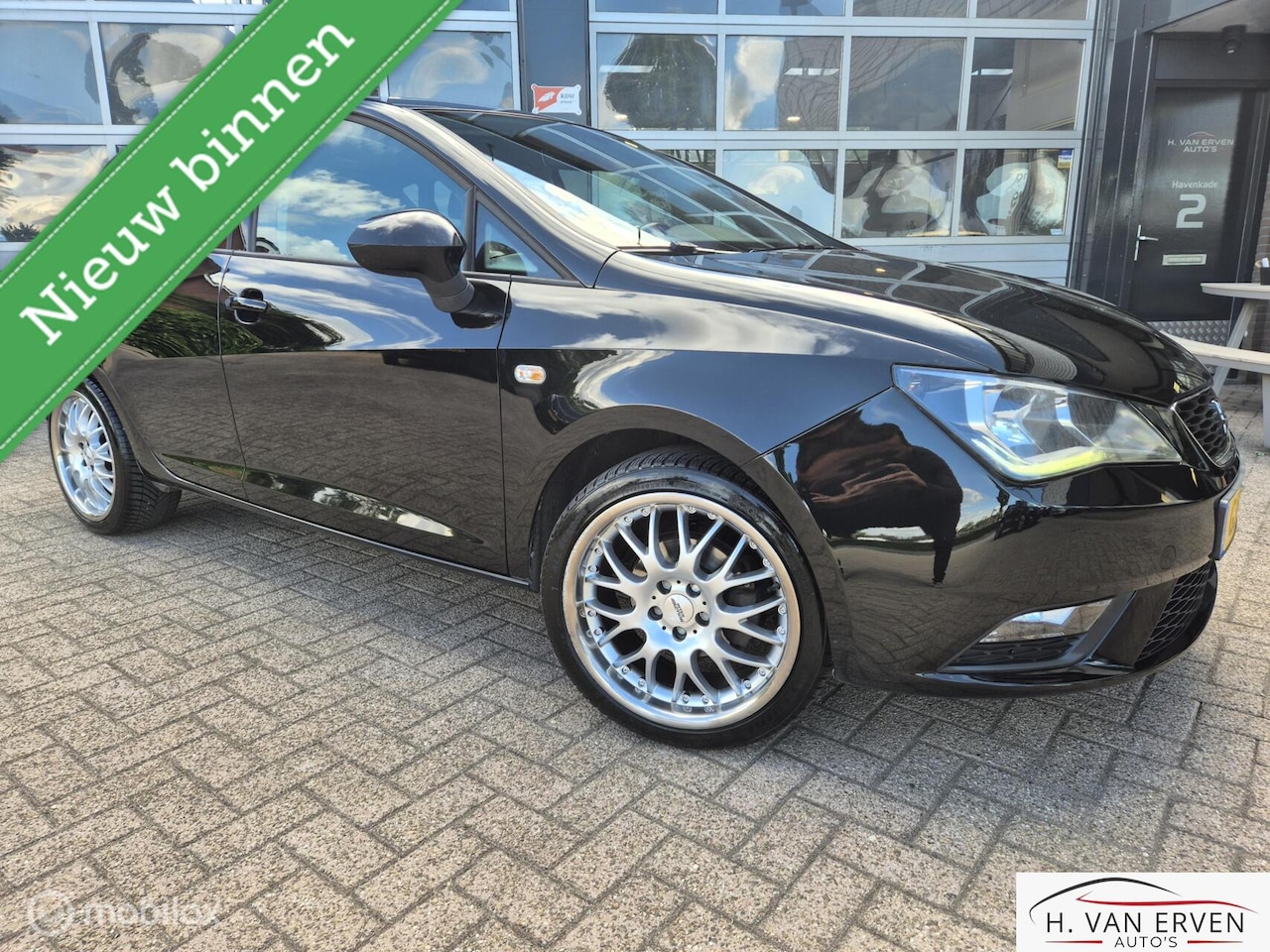 SEAT Ibiza - 1.0 EcoTSI Style Connect NAVI 17" LEDER NAP - AutoWereld.nl