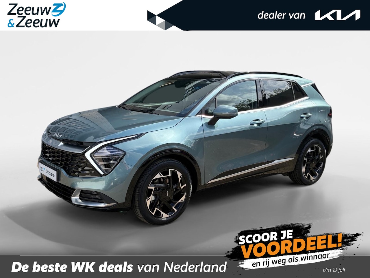 Kia Sportage - 1.6 T-GDi Hybrid DynamicPlusLine | Navi | Clima | Adaptive Cruise | Camera | Panorama-/Sch - AutoWereld.nl