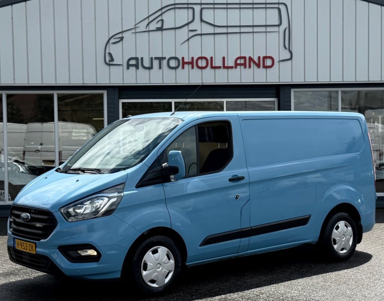 Ford Transit Custom - 2.0 TDCI 96KW 131PK EURO 6 AIRCO/ CRUISE CONTROL/ PARKEERSENSOREN/ 100% DEALERONDERHOUDEN - AutoWereld.nl