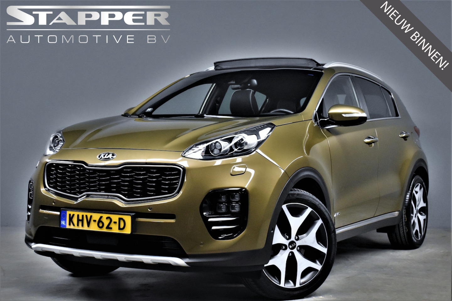 Kia Sportage - 1.6 T-GDI 177pk Automaat 4WD GT-Line 1e Eig. Pano/Camera/Keyless/Leer/Navi/Climate/Stoelve - AutoWereld.nl