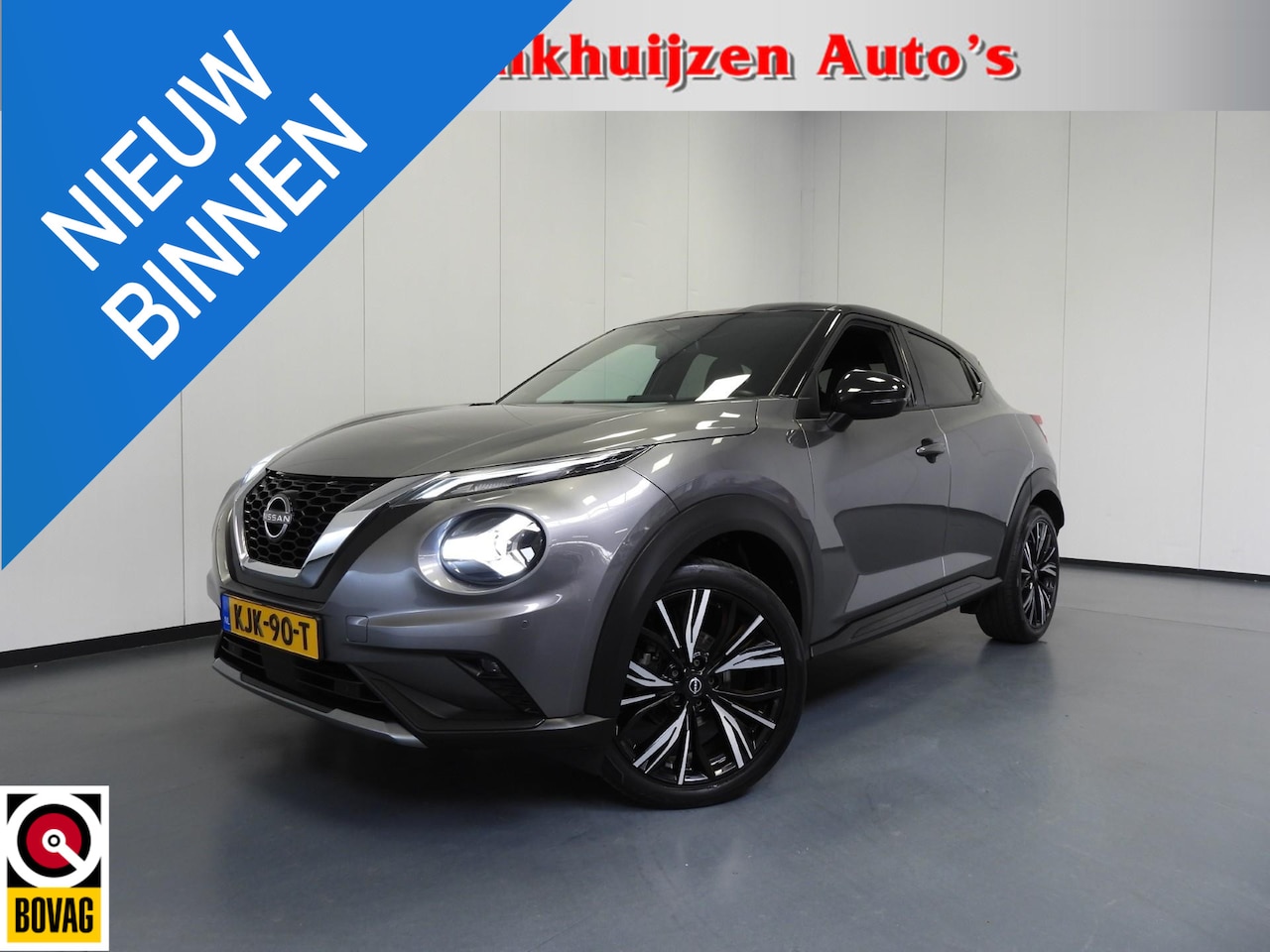 Nissan Juke - 1.0 DIG-T N-Design NAVI/CAMERA/CLIMA/LED/19"LMV! - AutoWereld.nl